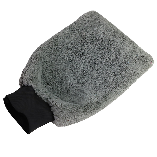 Brugerdefineret logo mikrofiber klud bilhandsker til reng&oslash;ring